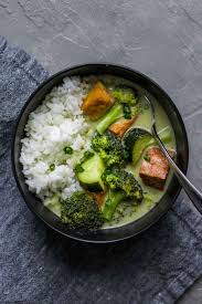Vegan Thai Green Curry With Tofu Recipe Green Curry Recipes Green Curry Green Curry Vegetarian