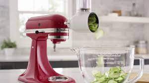How To Use The Fresh Prep Slicer Shredder Attachment Kitchenaid Youtube