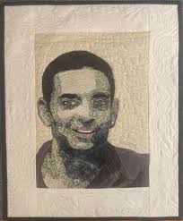 Quilted Fabric Portraits of Grandchildren, Capturing Facial Expressions and  Fabric Choices