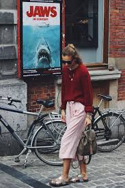 How To Style Culottes Im Fruhling Sommer Herbst Outfit Herbst Culotte Outfit Und Stil