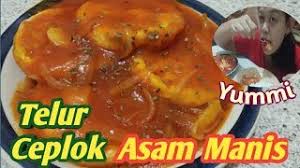 Ok, n3 terakhir malam ni, rasa nak tidur awal lah, kepala ni kan macam ada batu besar juga ada duduk dia punya. Resep Telur Ceplok Asam Manis Youtube