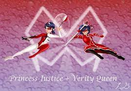 The two superheroes were trying their best to avoid being captured by princess justice's followers. Princess Justice Verity Queen