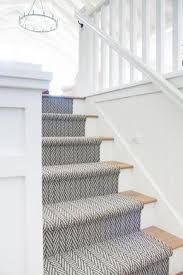 Had inevitably tumbled down the stairs when i moved on to the next step! Herringbone Stair Runner Foyerdecorating Hallway Decorating Staircase Design Stair Runner Carpet