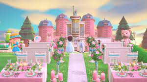 Wedding Area Acnh Animal Crossing Animal Crossing Fan Art Animal Crossing Qr