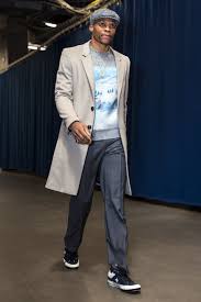 Russell Westbrook S Wildest Weirdest And Most Stylish Pregame Fits Russell Westbrook Fashion Westbrook Fashion Nba Fashion