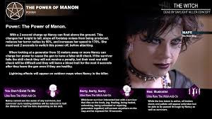 Nancy Downs "The Craft" Killer Concept — BHVR