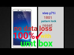 As we all know, if your device is locked with any screen lock like pattern lock or password pin lock then we can format the device from recovery mode (hard reset) but this might not work for all phones as different phones have different security so we need to find perfect solution without online. Vivo Y71i 1801 Pattern Lock Removed Without Data Loss By Umt Box Youtube