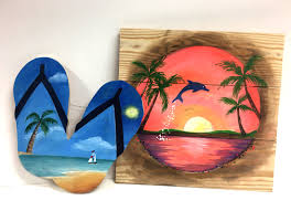 In those cases, consider bleaching wood furniture to achieve a unique look. Wooden Sign Painting Around The Corner Art Center