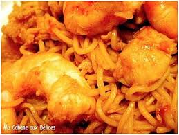Wok De Nouilles Chinoises Aux Crevettes Recette Nouilles Chinoises Crevettes Nouilles Chinoises Et Nouilles