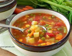 Homemade Vegetable Soup Recipe Soups With Olive Oil Onions Carrots Celery Garlic Homemade Vegetable Soups Vegetable Soup Recipes Chicken Broth Recipes Soup