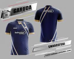 Meskipun keseruan gambar itu terlihat sederhana, tetapi foto tersebut dapat mengubah mood kita, mulai yang mulanya cemberut bisa menjadi ceria setelah melihatnya. Desain Kaos Badminton Swarosfski Warna Biru Minimalis
