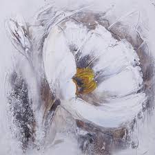 Modele Fleurs Peinture Acrylique Recherche Google Peinture Fleurs Abstraites Peinture Fleurs