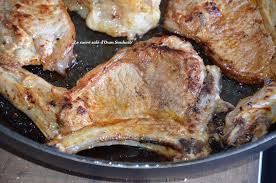 Grillade De Veau Cuisson A La Poele Le Sucre Sale D Oum Souhaib Cuisson Cote De Veau Grillades Cuisson Veau