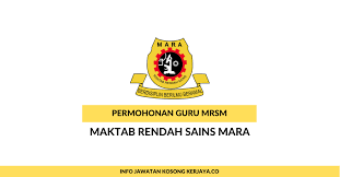 Calon ini kongsi pengalaman hadir sesi temuduga guru mrsm. Jawatan Kosong Terkini Guru Mrsm Maktab Rendah Sains Mara Kerja Kosong Kerajaan Swasta