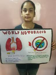 World no tobacco day (wntd) is observed around the world every year on 31 may. World St Vivekanand Lotus Valley Public School Facebook