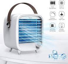 Ice can build up when that refrigerant gets too low. Smartdevil Portable Air Conditioner Small Usb Desktop Air Cooler Built In Ice Box Cooling Fan Strong Wind Night Light Features Fans Aliexpress