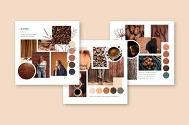 An inspiration board is the ideal solution for that. Free Vector Mood Board Template In Autumn Colors