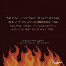 Touched by the power of this spiritual gift. Of Speaking In Tongues Phaneroo