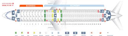 seat map boeing 767 300 air canada best seats in plane