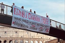 ⚽ italia vs svizzera live i !logitech !blue !video. Euro 2020 Azione Di Non Una Di Meno Durante Italia Vs Turchia Erdogan Nemico Delle Donne