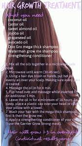 This Is A Super Easy Way If You Want To Grow Out Your Hair In A Natural Way Overnight Hair Growth Hair Growth Treatment Overnight Hairstyles