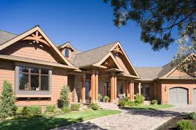 Dogtrot house, rustic, mountain, craftsman, lake. Featured House Plan Bhg 4298