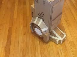 The easiest way i found out is to bend your foot forward a bit with the shoe on, and that way you can see. Make A Transformers Jazz Costume From Cardboard Adafruit Industries Makers Hackers Artists Designers And Engineers