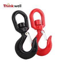 No other swivel can match the strength of a spro heavy duty swivel. Heavy Duty G70 Red Paitned Swivel Crane Hook With Latch China Swivel Carne Hook Swivel Lifting Eye Hook Made In China Com