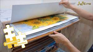 Label each plastic container with a letter, and each puzzle with a letter. How To Storage Collect Jigsaw Puzzles Youtube