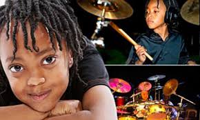 My dream is to play for President Obama': Meet the adorable nine-year-old  drumming prodigy who started making music before he could walk