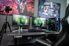 This desk is long enough to accommodate two or even three monitors. The Best Gaming Desk Options For Your Home Bob Vila