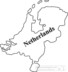 A collection of geography pages, printouts, and activities for students. Country Maps Clipart Photo Image Netherlands Outline Map Clipart Clipart Classroom Clipart