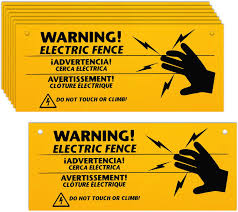 This video details setting up and using an electric fence while camping in bear country. Public Safety Staff Equipment Danger Electric Fence Plastic Signs Or Stickers Outdoor Waterproof Signs Other Public Safety Equipment