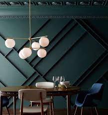 Deep green walls, ceiling & trim. 5 New Green Wall Paint Color Trends