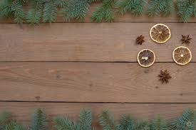 Pepperlu is the industry leader. Christmas Wooden Background With Pine Branches High Quality Free Backgrounds