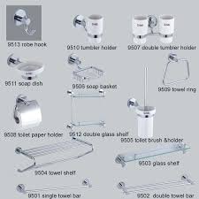 This bathroom has a stylish look to it with modern bathroom accessories that are decorative and carry a quaint charm about it. 90 Reference Of Bathroom Accessories Name List Pdf Glass Bathroom Bathroom Accessories Beach Bathroom Decor