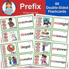 Flashcards Prefix English Unite Flashcards Prefixes Grammar Activities