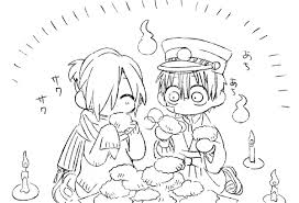 あいだいろ 13巻発売中 on twitter にのあい 自縛少年花子くん 塗り絵 無料