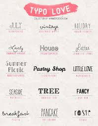 Lovely Fonts 4 Schriftarten Word Lettering Typographie Fonts