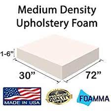 Find great deals on ebay for upholstery foam cushion. Amazon Com Foamtouch 4x24x120hdf1 8 Upholstery Foam 4 X 24 X 120 White Home Kitchen Upholstery Foam Cushions On Sofa Diy Cushion