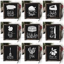 We have the perfect spot above our back door in our kitchen that needs a farmhouse sign! Hand Crafted Funny Farmhouse Kitchen Signs By The Old Rusty Goat Custommade Com
