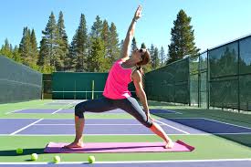 Yoga and tennis