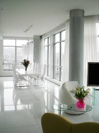 #15 living room floor tile idea as shown here. 20 Stunning White Floor Design Ideas