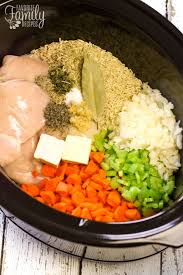 It's so easy and no liquid is necessary! Slow Cooker Chicken And Rice Soup Favorite Family Recipes
