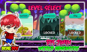 ¡juega gratis a bts dressup, el juego online gratis en y8.com! Bts Jimin World Adventure For Android Apk Download