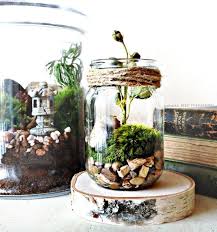 Holz deko idee frühlings dekoration. 36 Frische Fruhlingsdeko Ideen Mit Moos Dekorieren Und Basteln Weckglas Diy Terrarium Ideen Birke Holz