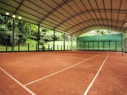 Covered Clay Tennis Court Indoor Tennis Tennis Court Design Outdoor Basketball Court