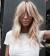 Short Blonde Hair With Full Fringe