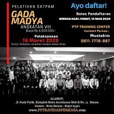 Nah, dengan adanya sistem cek ijazah secara online ini, kamu bisa tau deh apakah orang atau universitas tersebut memang terdaftar di pemerintahan atau tidak. Pelatihan Satpam Gada Madya Angkatan Viii Telah Dibuka Ayo Segera Daftar Pt Putra Tidar Perkasa