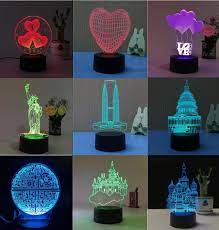 Repurpose everyday materials into your new favorite decor piece. China Customized 7 Colors Led Lamp Base For 3d Illusion Acrylic Light Panel Aa Battery Or Dc 5v China Led Lamp Base